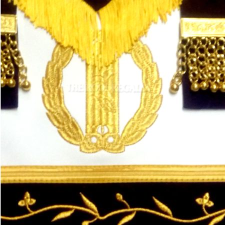 Grand Lodge velvet officer apron #3